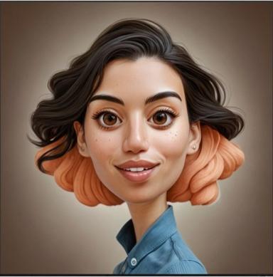 caricature template 22