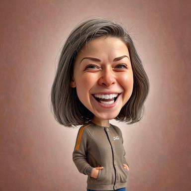 caricature template 6