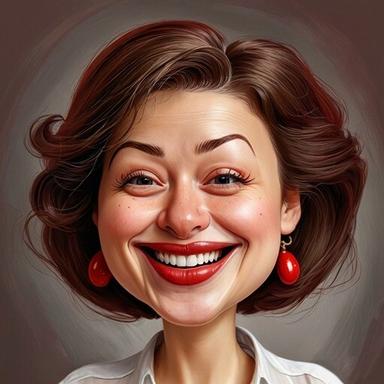 caricature template 8