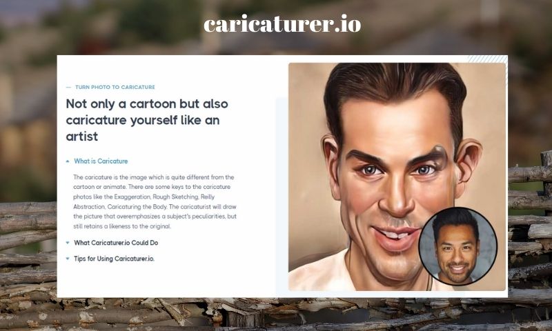 make caricature by Caricaturer.io